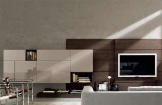 modulnova living more laccato satinato e rovere raw